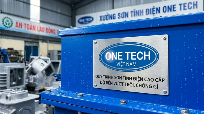 Bề mặt kim loại sơn tĩnh điện bền màu và chống gỉ