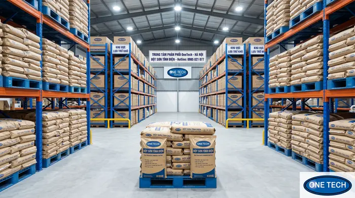 Cách bảo quản bột sơn tĩnh điện đúng kỹ thuật Bảo quản bột sơn tĩnh điện trong kho khô ráo tại Hà Nội