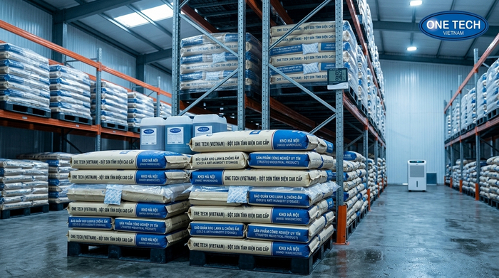 Bảo quản sơn tĩnh điện trong mùa nồm ẩm Hà Nội