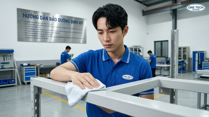 Vệ sinh định kỳ bề mặt sản phẩm sơn tĩnh điện để kéo dài tuổi thọ