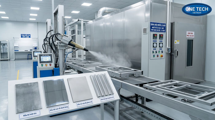 Những yếu tố ảnh hưởng đến chất lượng lớp sơn tĩnh điện tại Hà Nội