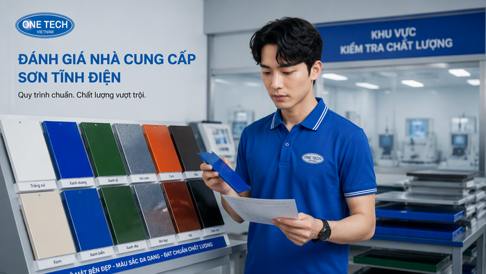 Cách đánh giá nhà cung cấp sơn tĩnh điện Hà Nội Đánh giá nhà cung cấp sơn tĩnh điện tại Hà Nội theo quy trình và chất lượng