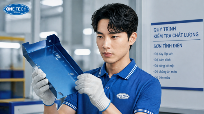 Cách đánh giá đơn vị sơn tĩnh điện uy tín Kiểm tra chất lượng bề mặt sau khi sơn tĩnh điện